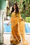 VK 4102 Organza Silk Digital Printed Sarees Catalog